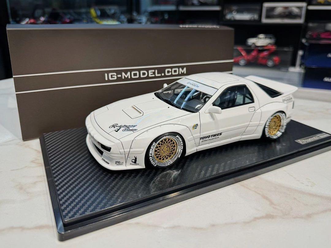 Mazda RX-7 Pandem (FC3S), 1/18 scale, ignition model - ミニカー Mazda RX-7 Pandem (FC3S), 1/18 scale, ignition model - ミニカー