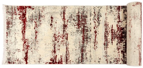 2'6" x 10'0" pieds Tapis de coureur moderne tendance turc contemporain fait main polyester - Photo 32/36
