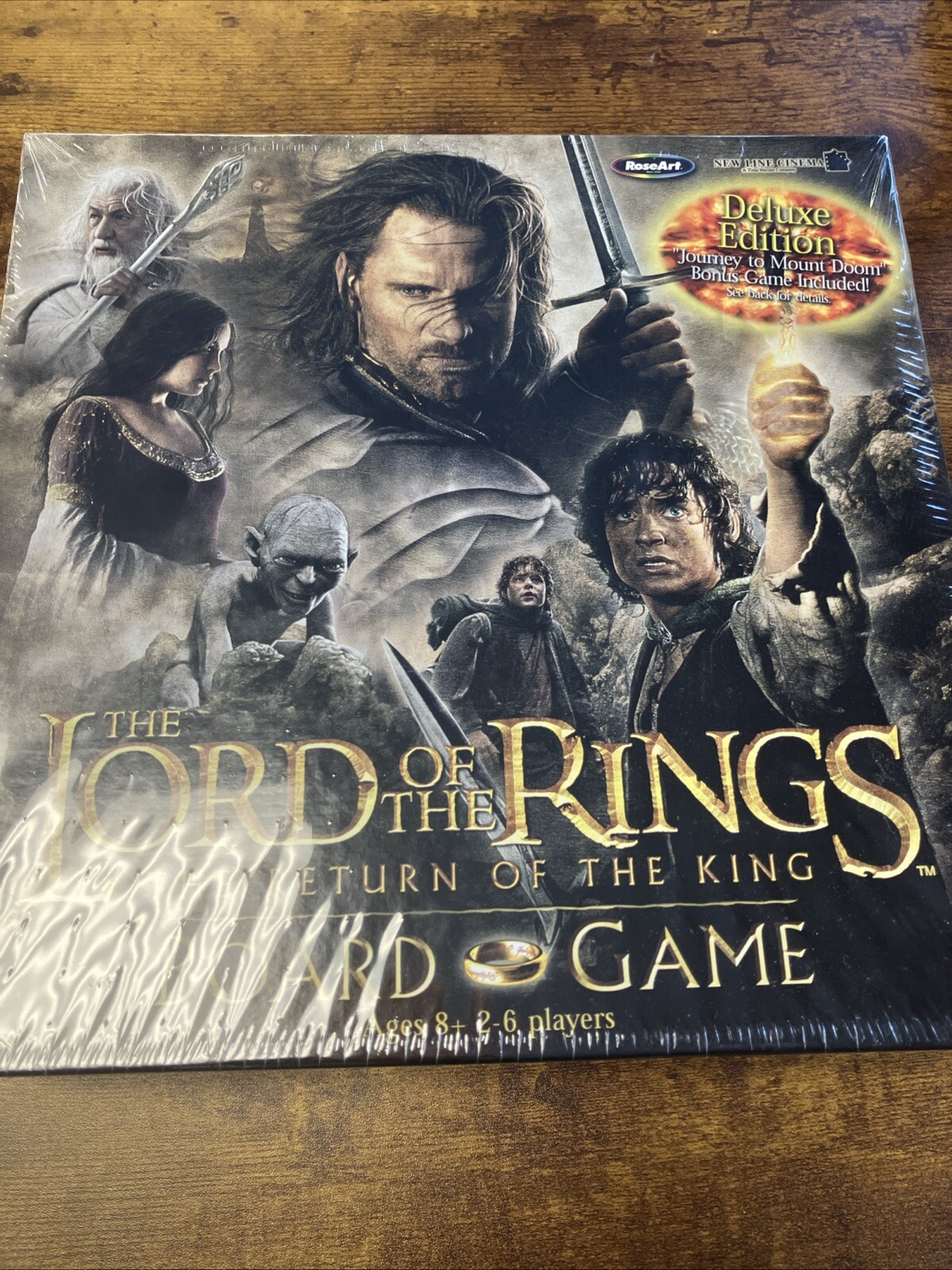 Lord of the Rings Return of the King Board Game Deluxe Edition 2004 Sealed New