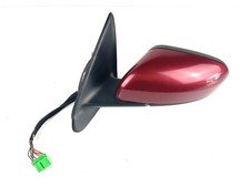 04-06 Volvo S60 Left Drivers Side View Mirror 545 Ruby Red 30634090