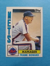 FRANK HOWARD 1984 TOPPS BASEBALL CARD # 621 F6158