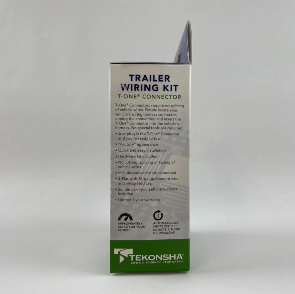 Tekonsha T-One Trailer Wiring Harness Kit for Cadillac XT4 2019-2025 - Image 2 of 3