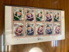 Scott #3883-6 Santa's Ornament's 37 cent (x10) FV $3.70 MNH SKU# 25120