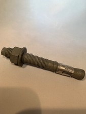 Set Of 6 M16 THROUGH ANCHOR BOLTS RAWL BRICK WALL MASONRY CONCRETE 125mm