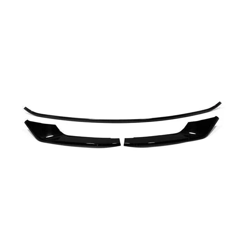 Parachoques delantero para Kia Carnival 2022-2024 rejilla antiniebla párpados borde negro brillante - Imagen 5 de 5