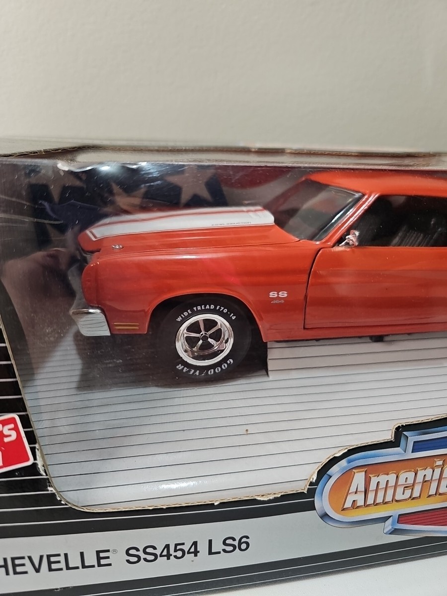 GMP 1:18 Chevrolet Chevelle SS 454 Año de construcción 1970 negro