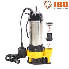 F&auml;kalienpumpe Tauchpumpe Schmutzwasserpumpe 1,1kW  freier Durchlauf bis 35 m