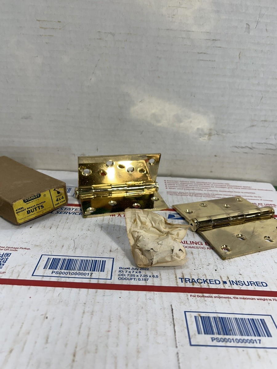 non・no 1987年 No.4 NOS Stanley Round Corner 4” Door Hinge New Old Stock | eBay