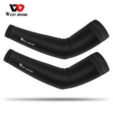 WEST BIKING Ice Silk Cycling Arm Sleeve Outdoor Sports Protection Arm Warmers