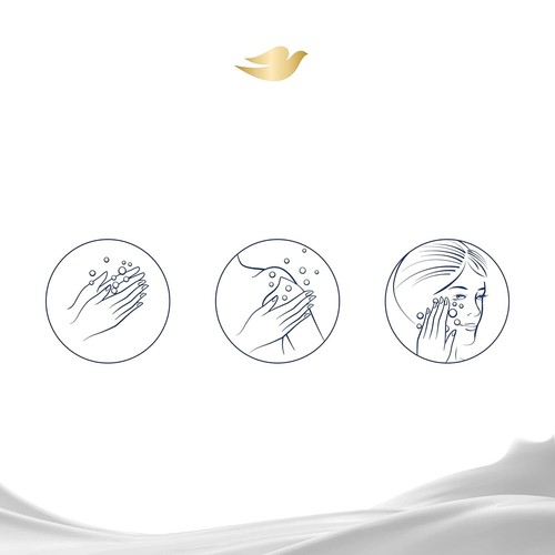 Dove Beauty Bar Gentle Skin Cleanser Shea Butter 8 Bars Moisturizing for Gentle - Picture 6 of 10
