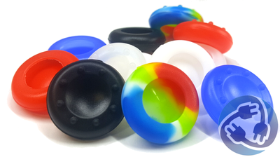 10 Tappi Per Joystick In Silicone (5 Paia) - Colori Assortiti, Compatibili Con PS4, PS3, Xbox One, Xbox 360, PS2 - 5