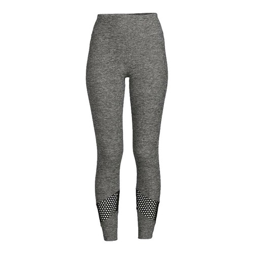 Alo low rise motto leggings gray sz S Blogger Favorite Mesh | eBay