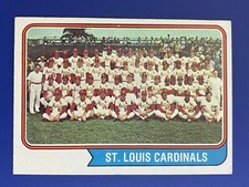 ⚾ 1974 Topps Baseball Base Card #36 St. Louis Cardinals Team - EXMT or better ⚾
