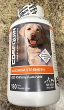 Nutramax Cosequin Max Cosequin MSM Joint Supplement - Dogs 180 Chewable Tablets