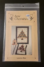 "Lighted Tree" ©1991 Sew Cherished Sewing Quilting Pattern - Wallhanging NEW