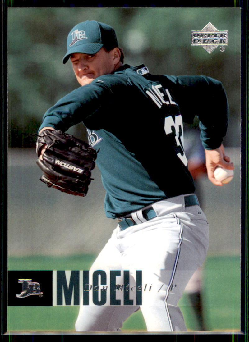 2006 Upper Deck Dan Miceli #820 Tampa Bay Devil Rays