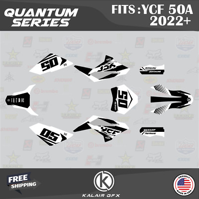 Graphics Kit for YCF50A (2022+) YCF 50A Quantum Series - White