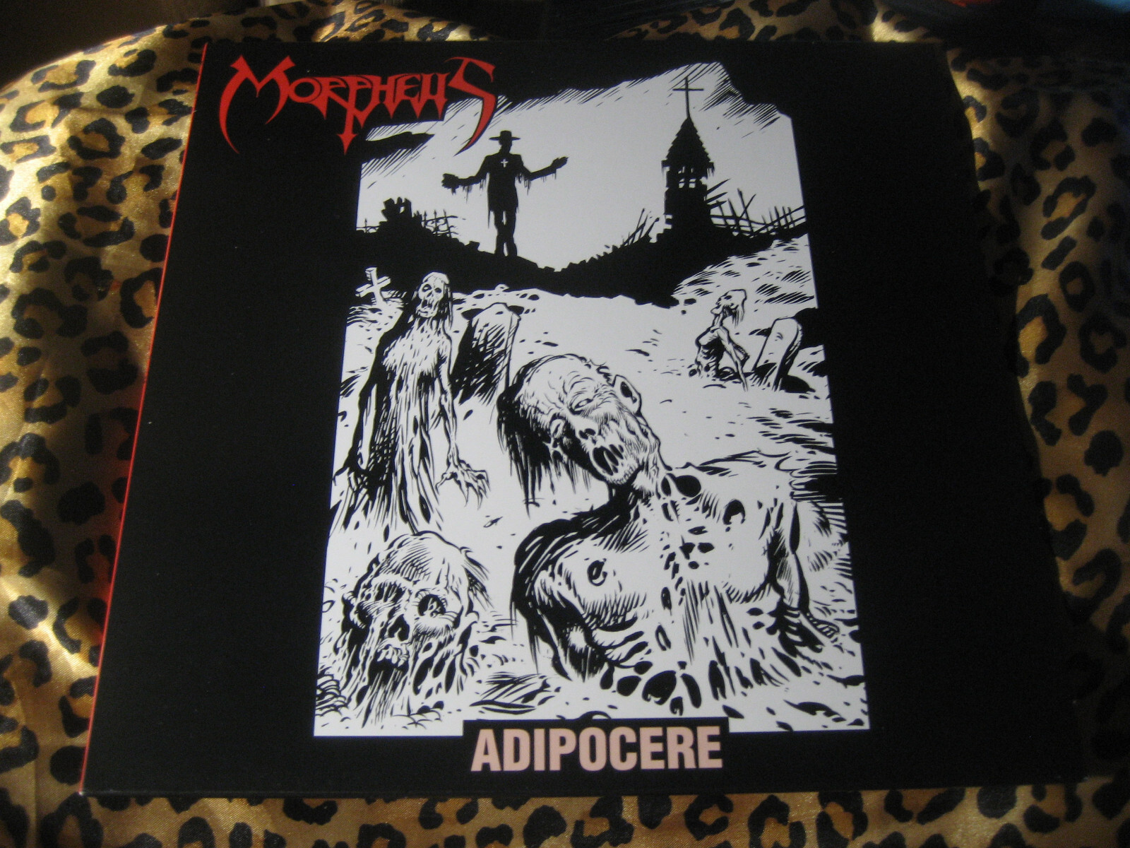 MORPHEUS DESCENDS adipocere WHITE VINYL LP pyrexia rottrevore