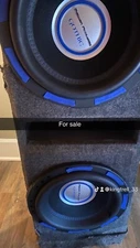 Power Acoustik 12’s & Amp