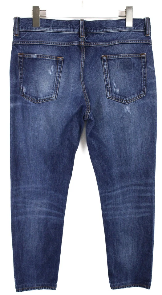 Dolce & Gabbana Martini Vaqueros Hombres (Eu) 50 Ajustado Rasgado Triquitos - Imagen 2 de 4