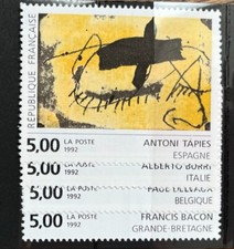 TIMBRES FRANCE 1992 SERIE N°2779 à 2782 YT NEUFS ** MNH