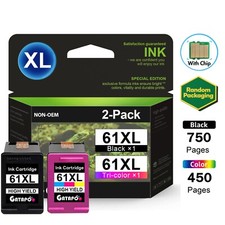 61xl Ink Cartridges for HP 61 XL For ENVY 4500 4501 4502 4504 5530 5535