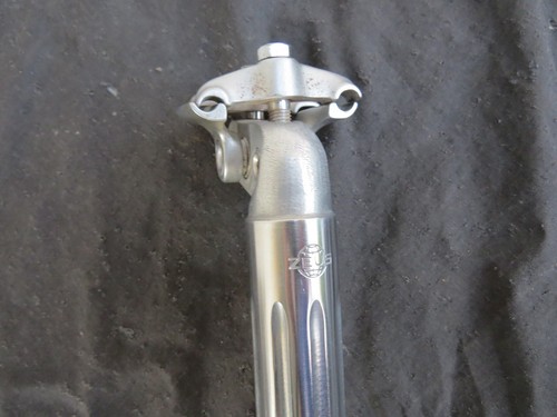 ZEUS SEAT POST 27.2 SUPER RECORD VINTAGE BICYCLE ROAD RACING TOURING - Picture 2 of 4