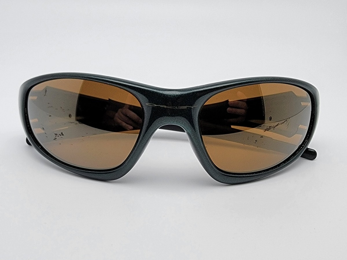 Oakley 04-036 Straight Jacket Gen 1 Emerald Frame Gold Oakley 04-036 Straight Jacket Gen 1 Emerald Frame Gold