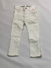 NEW Gymboree White Skinny Denim Jeans 4