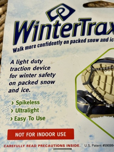 Wintertrax Scarpa da Neve Ghiaccio Dispositivo di Trazione Taglia Donna da 6 a Uomo 12 di Yaktrax. - Foto 3 di 12