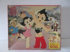 Puzzle en bois " ASTRO le petit robot "  42 pièces ,  Falcon 1982 