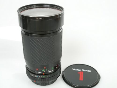 Vivitar Series 1 28-105mm 1:2,8-3,8 VMC MACRO FOCUSING ZOOM für for Canon FD TOP - Afbeelding 1 van 6