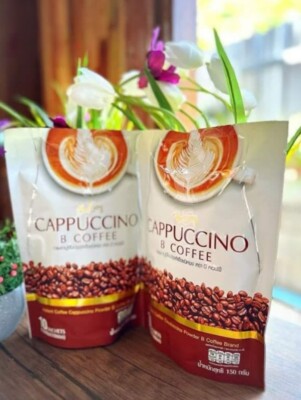 Be Easy Coffee Drinks Thailand Cappuccino B Coffee Instant Coffee Powder.