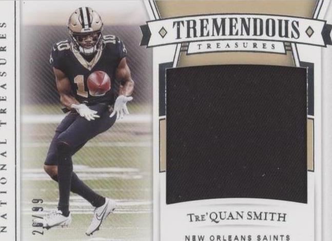 2020 Panini National Treasures Tre'Quan Smith #TT-TS - 1 of 2