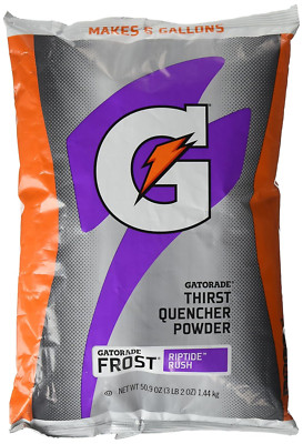 Gatorade Thirst Quencher Powder Purple Frost Riptide Rush, 50.9 Oz