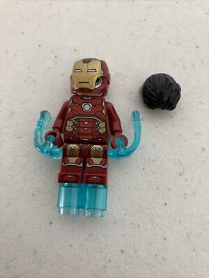 LEGO Iron Man Super Heroes Minifigure 76166 Avengers Energy Mark Hall Iron Man 