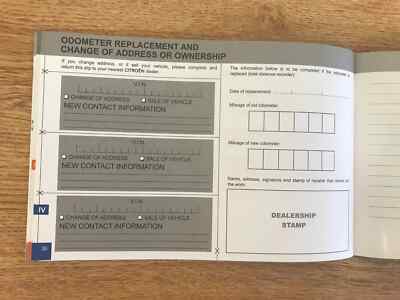 BLANK SERVICE HISTORY BOOK SUITABLE FOR CITROEN C1 C2 C3 C4 SAXO XSARA PICASSO E - Foto 2