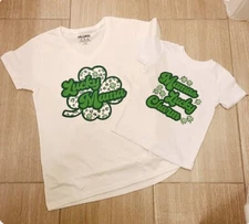 Mommy and Me St. patricks day shirts