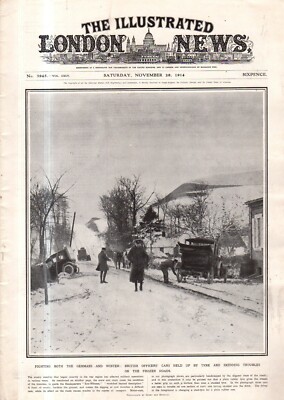  1914 London News November 28 - Flooded Germans at Ypres and Nieuport; Egypt