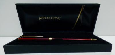REFLECTIONS  WRITING INSTRUMENT BALLPOINT PEN IN BOX W/OPERATING INSTRUCTIONS