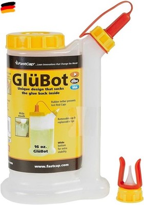 Original GluBot Leimflasche von FastCap   Perfekt für sauberes & präzises Au