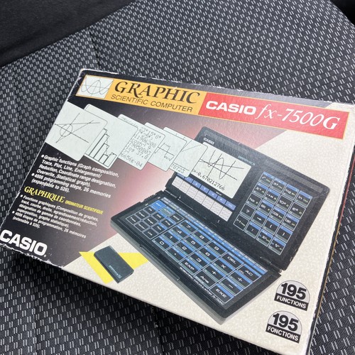 Casio FX-7500g Scientific Graphic Calculator | 1989. At Fault - Picture 12 of 12