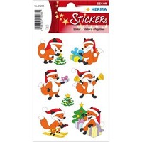"Herma Weihnachts-Sticker Decor \"Weihnachtsfuchs\" 3 Bis 60 Stk Spare 70%"