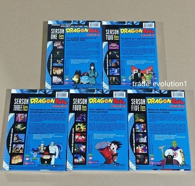 Dragon Ball: Complete Series Season 1 - 5 (DVD, 2020, 25-Disc Set
