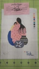 NEW Sundance Designs Needlepoint Handpainted Canvas TISH TC-17