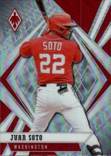 2021 Panini Chronicles Juan Soto #25 Phoenix Holo Washington Nationals 33B