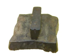 Vintage Wood Print Block Hand Carved Primative Printing Design  6" x 6"