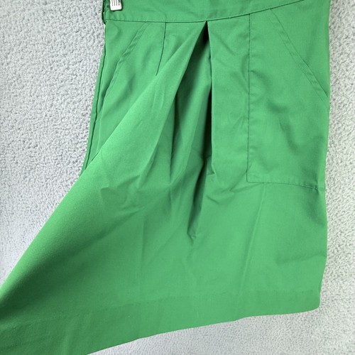 Vintage Girl Scouts Shirt Skirt Socks Set Girls Size 10 Green Uniform 70s 80s - Picture 10 of 17