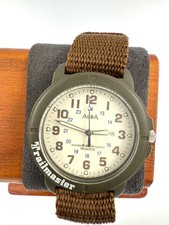 vintage seiko alba 36mm Men Quartz Watch New Battery working V515-7A40 f1991
