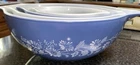 4 Vintage Pyrex COLONIAL MIST Cinderella Nesting Mixing Bowls 441 442 443 444